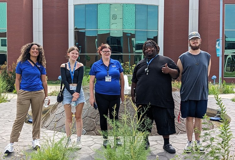 TRIO Studen Support Services Students tour Northeastern State University - Broken Arrow